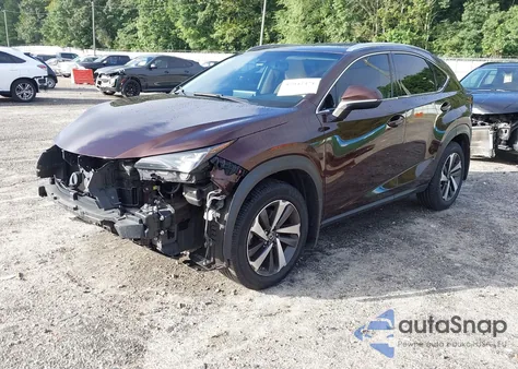 2018 Lexus Nx 300 из США, поврежденный, VIN JTJBARBZ1J2160526